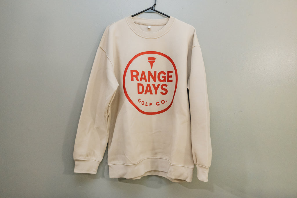 Range Days Classic Crewneck – Cream