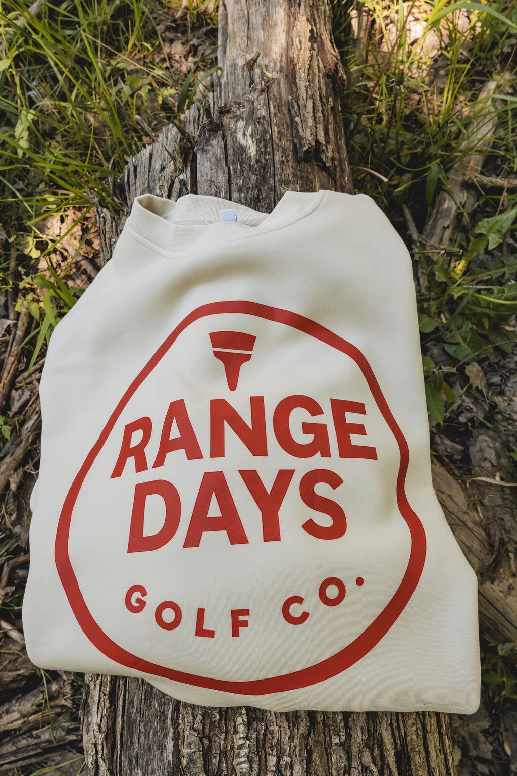Range Days Classic Crewneck – Cream