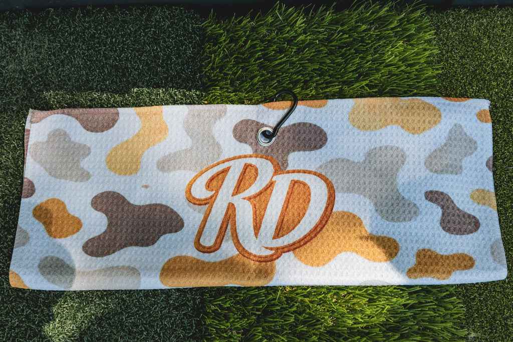 RD Camo Golf Towel