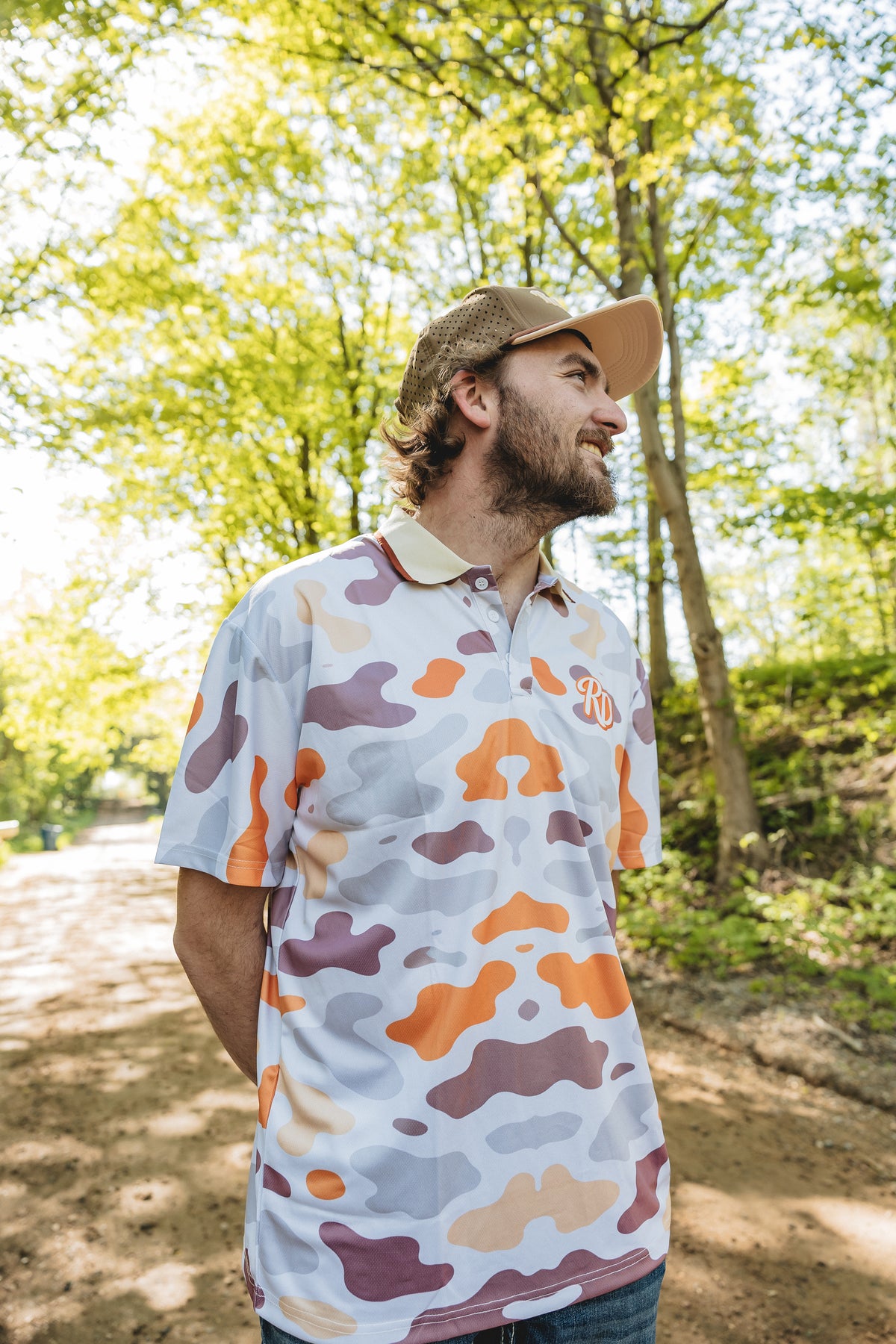 Range Days Duck Camo Performance Polo