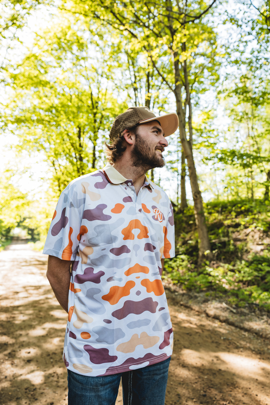 Range Days Duck Camo Performance Polo