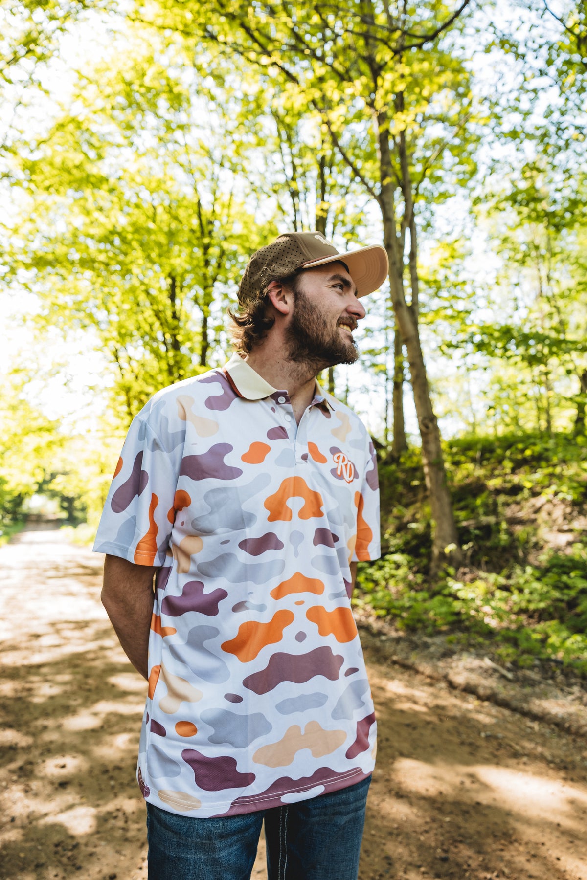 Range Days Duck Camo Performance Polo