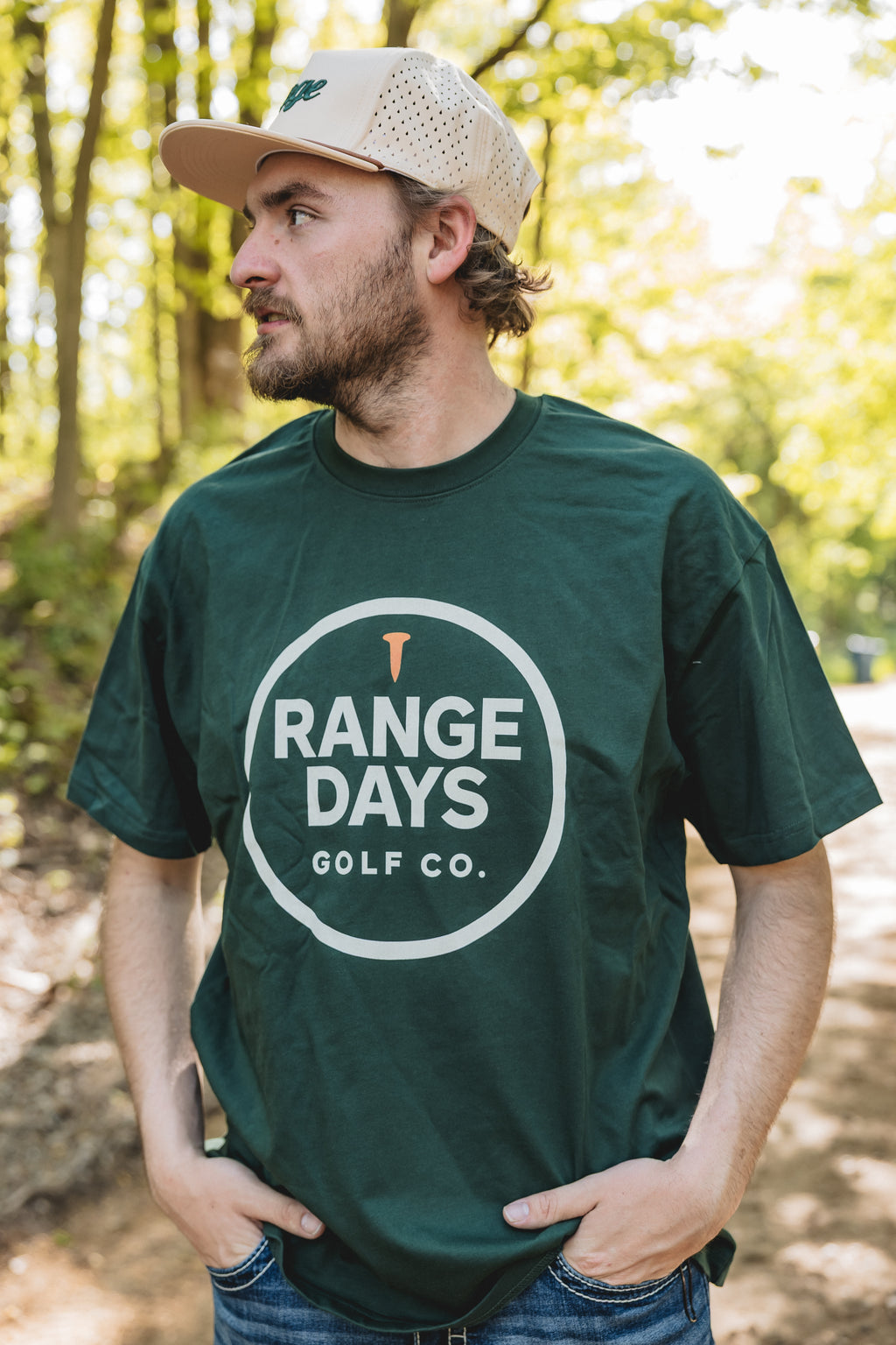 Forest Green Crest Tee