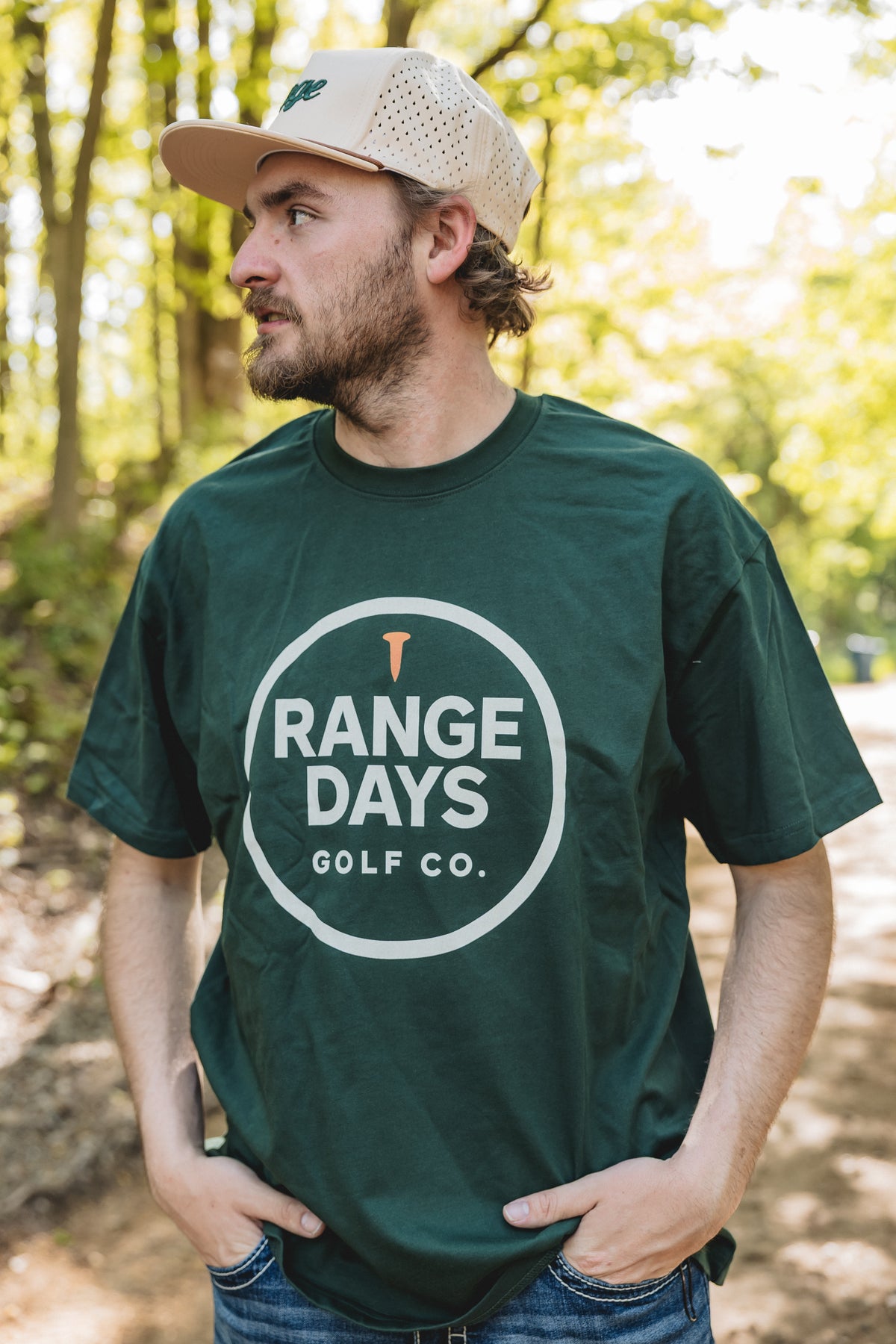 Forest Green Crest Tee