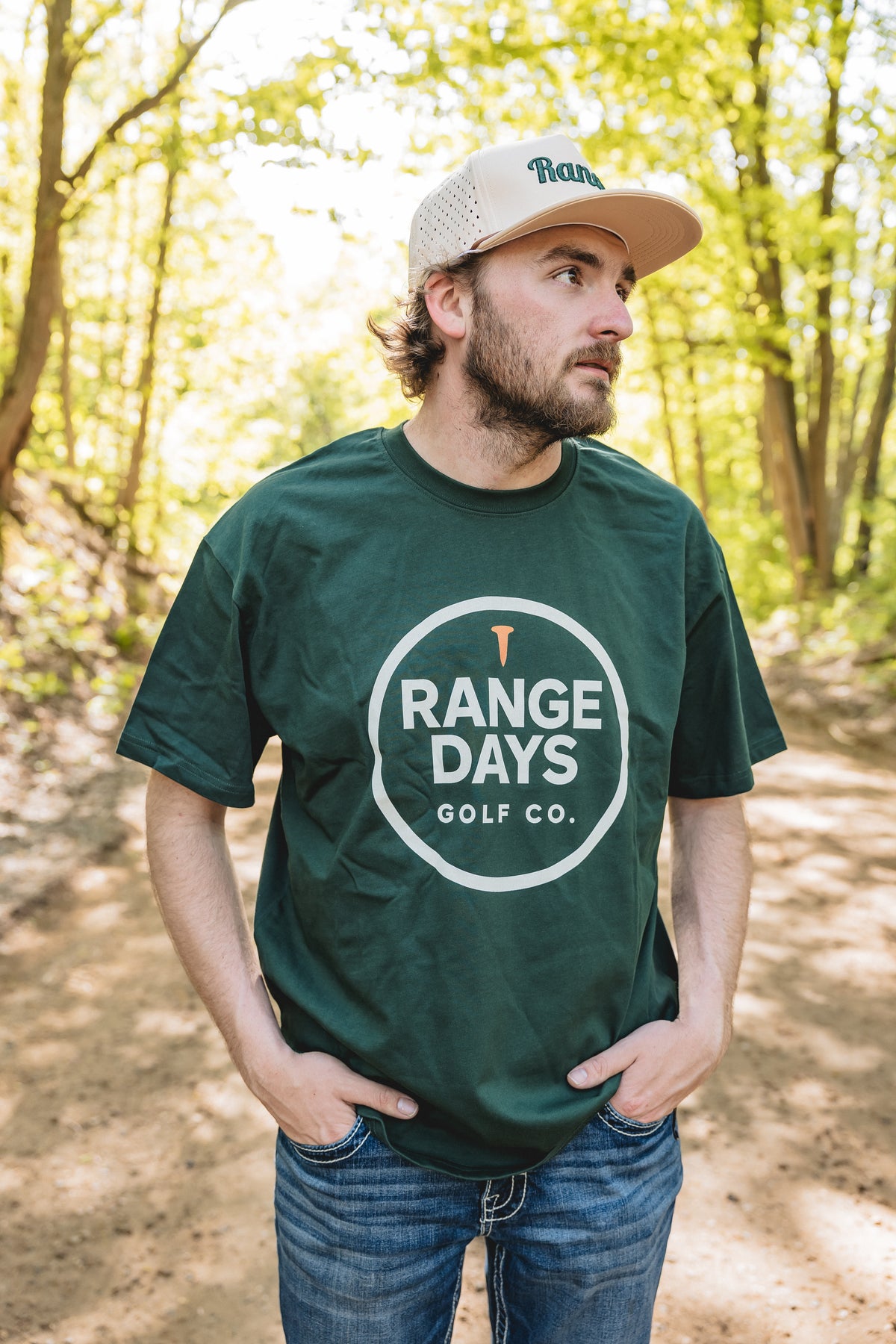 Forest Green Crest Tee