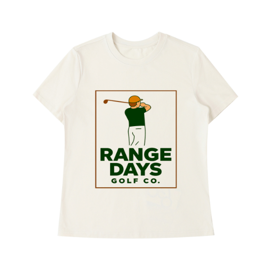 Range Days Swing Tee – Women's Cream